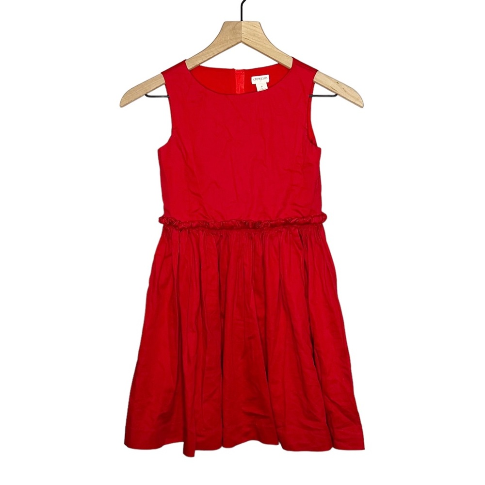 Red Sleeveless Kids Dress